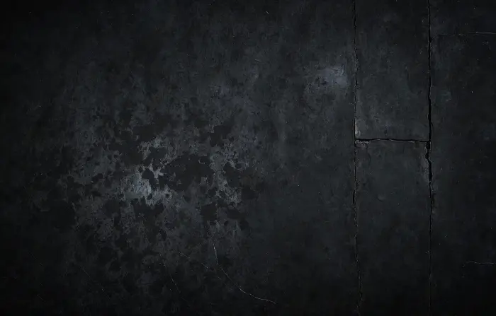 Coal Black Metal Wall Texture Background
